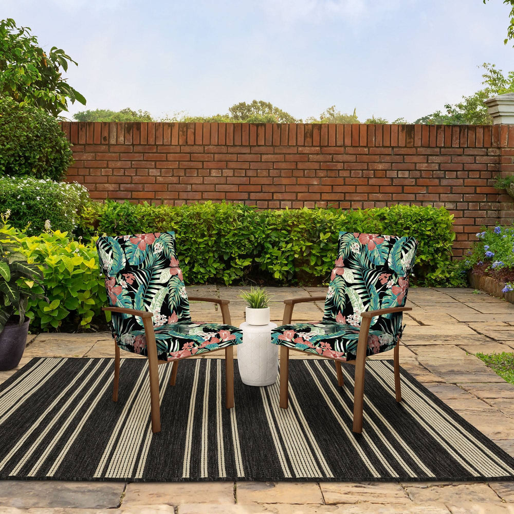 Better Homes & Gardens 44 inch L x 21 inch W Tan 1 Piece Rectangle Outdoor Chair Cushion, Size: 21 inch W x 44 inch D x 4.5 inch H