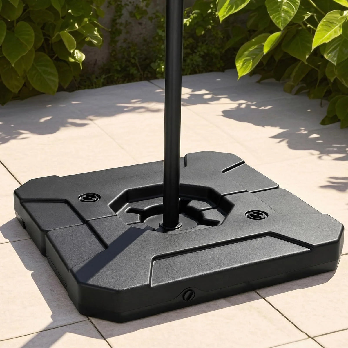 274 LBS Cantilever Patio Umbrella Base with Handles